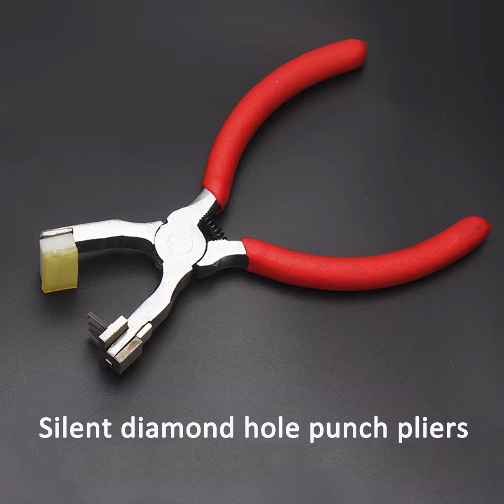 Punch Needle Handle - Handmade DIY Leather Craft Tools Hole