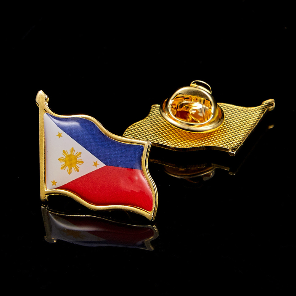 Embroidery World - Philippines National Patriotism Badge Country Representative