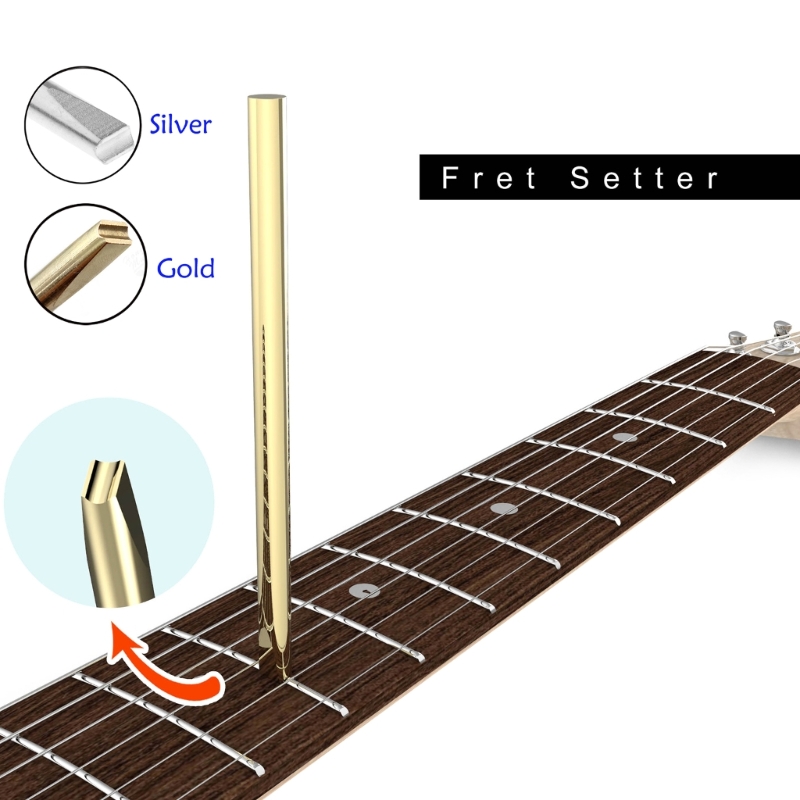 Punch Needle Handle - Guitar Fret Wire Twisted Loose Reset