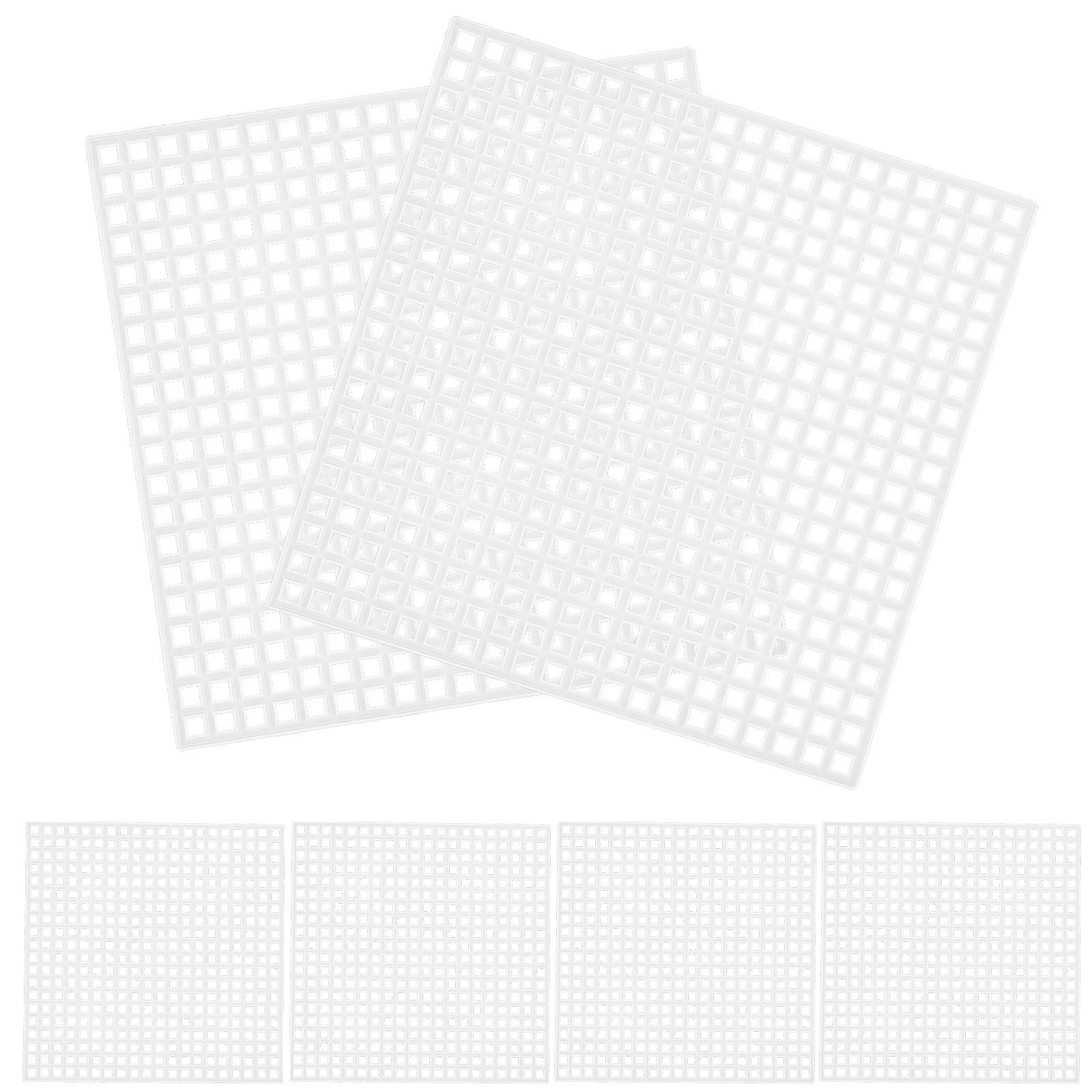 Embroidery Sheet - 10pcs 8x8cm Square Mesh Sheets Durable