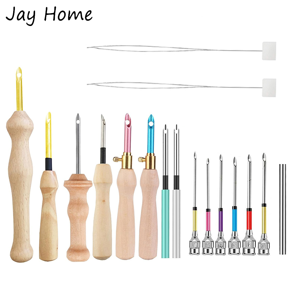 Punch Needle Handle - Punch Needle Kit Wooden Embroidery Pen