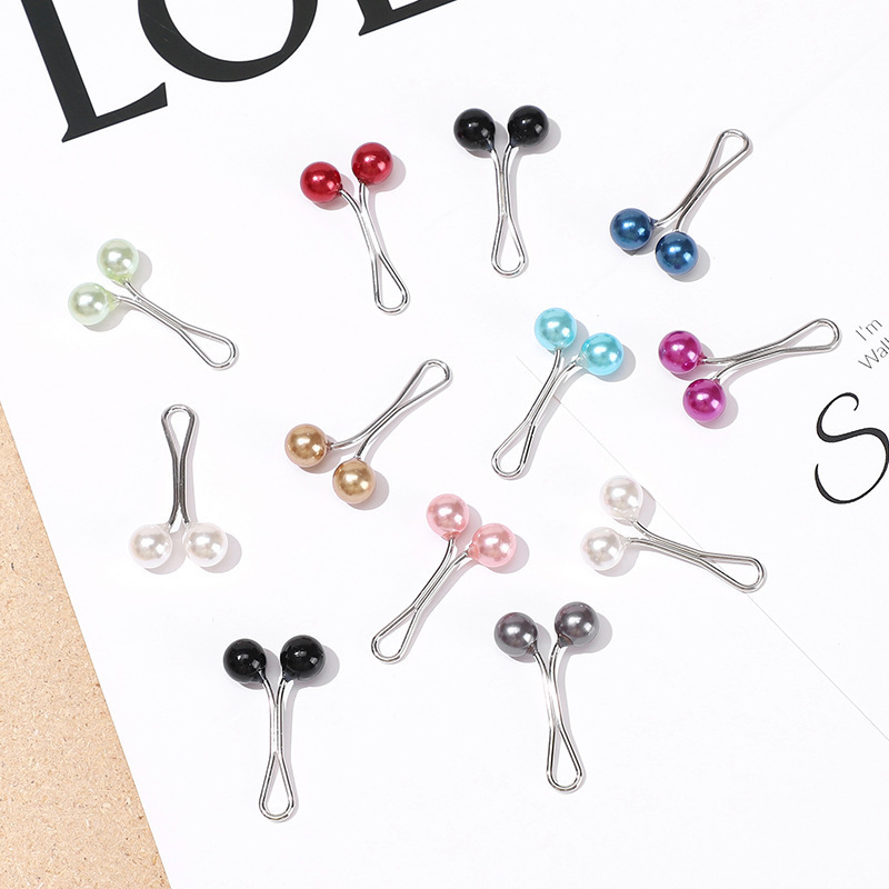 6/12/24PCS Pearls Pins Women S - Embroidery Hijab ulasan dan harga