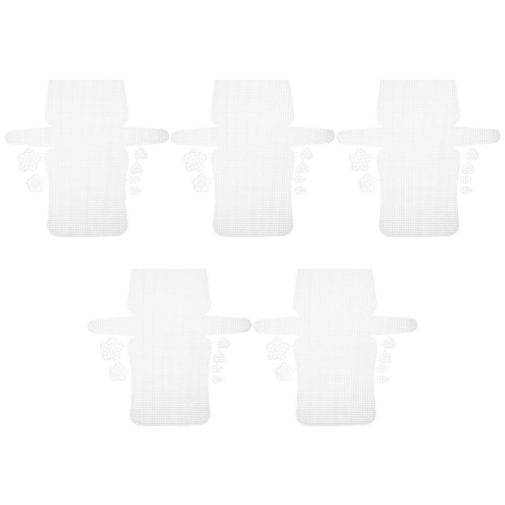 5Pcs Versatile Plastic Mesh Ca - Embroidery Sheet ulasan dan harga