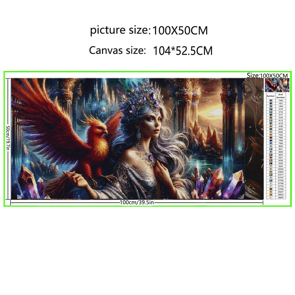 Large Diy Diamond Painting Cra - Embroidery World ulasan dan harga