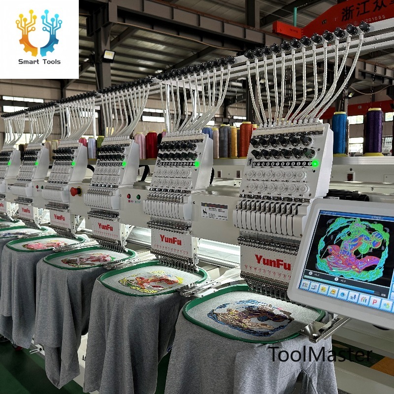 [2026] YUNFU High-Speed 6-Head - Embroidery Machines ulasan dan harga