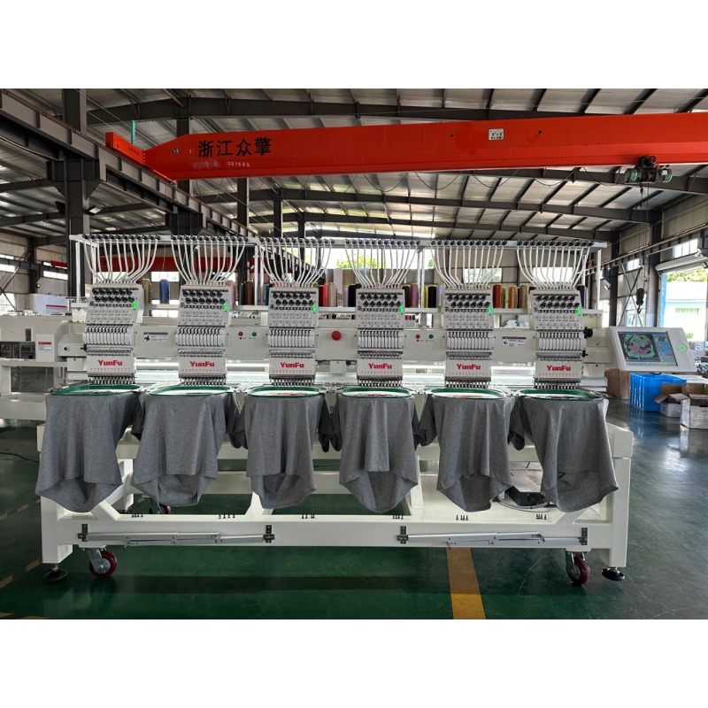 [2026] YUNFU High-Speed 6-Head - Embroidery Machines ulasan dan harga