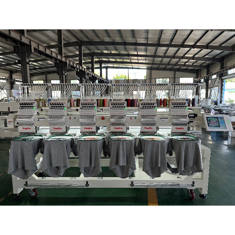 [2026] YUNFU High-Speed 6-Head - Embroidery Machines ulasan dan harga