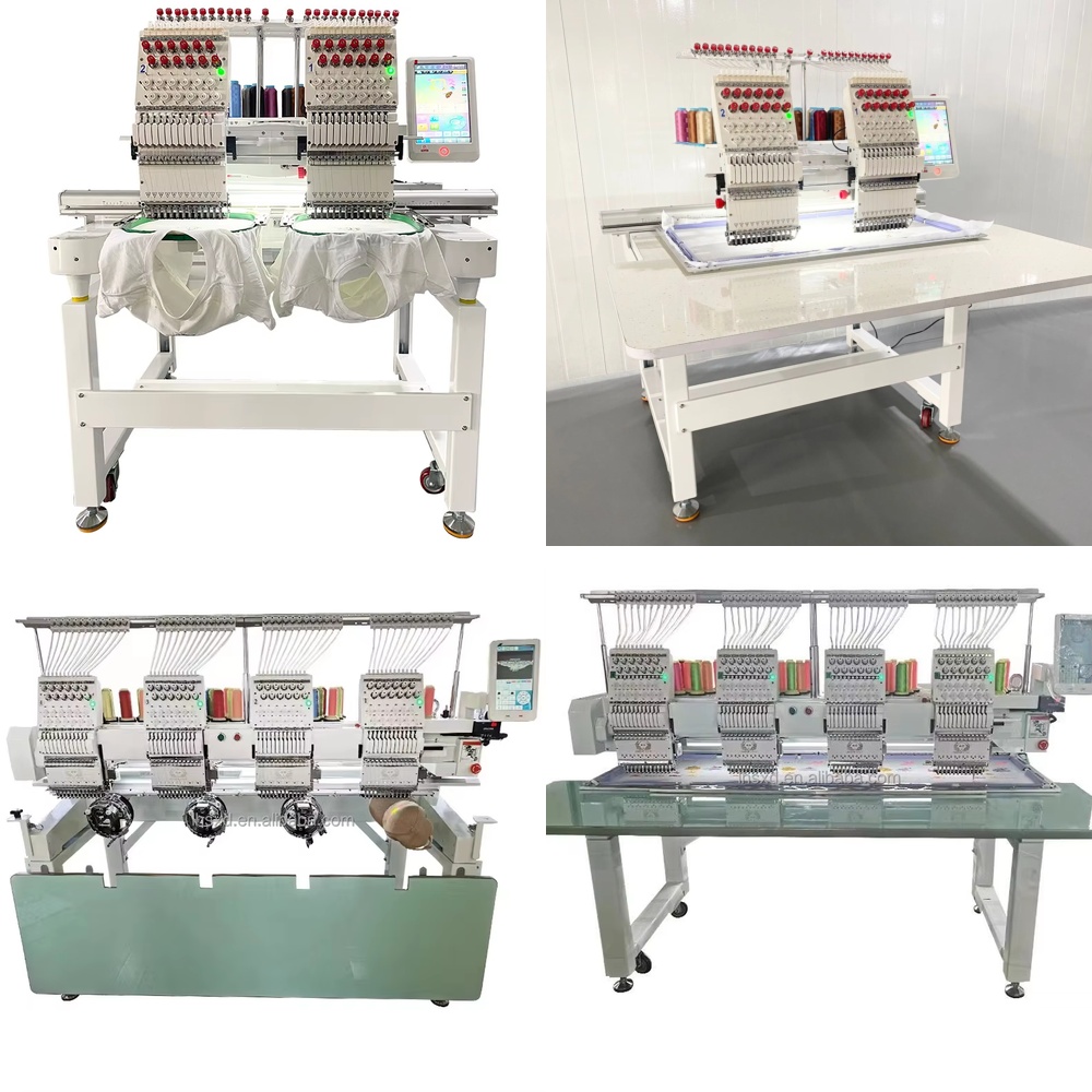 High Quality Computerized Embr - Embroidery Machines ulasan dan harga