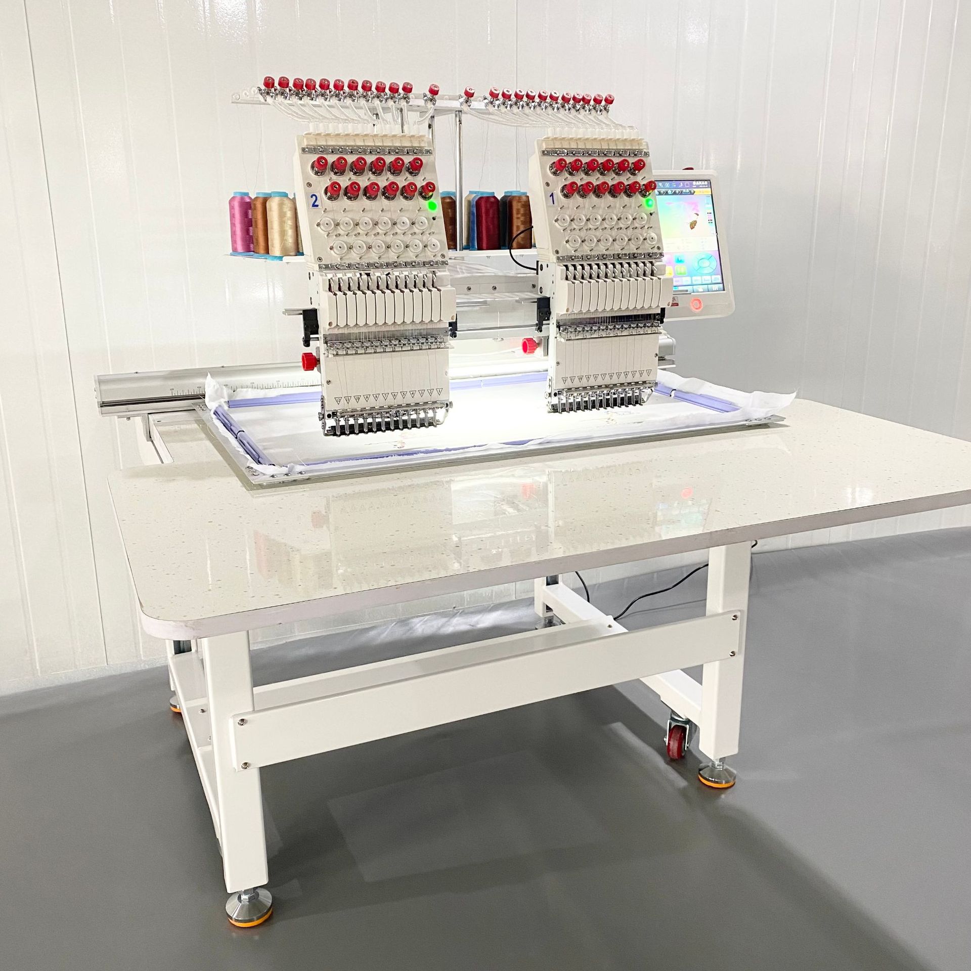 High Quality Computerized Embr - Embroidery Machines ulasan dan harga