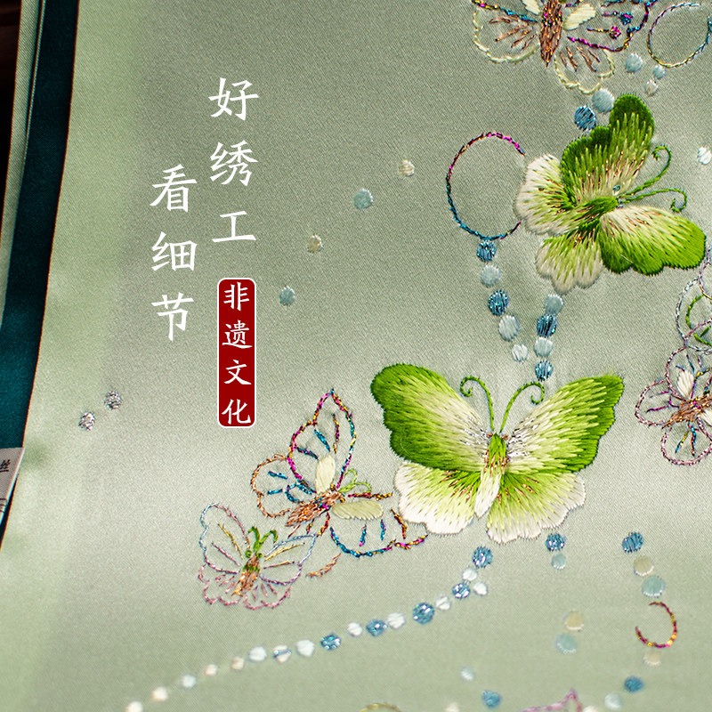 Pure Silk Suzhou Embroidery Sc - Embroidery Set ulasan dan harga