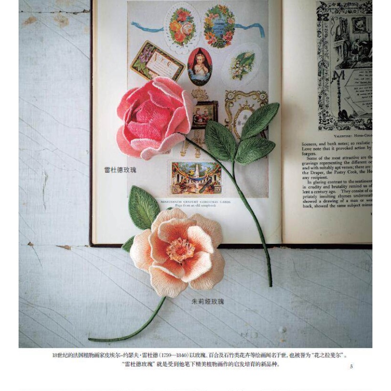 3D Stumpwork Embroidery Book:  - Embroidery World ulasan dan harga