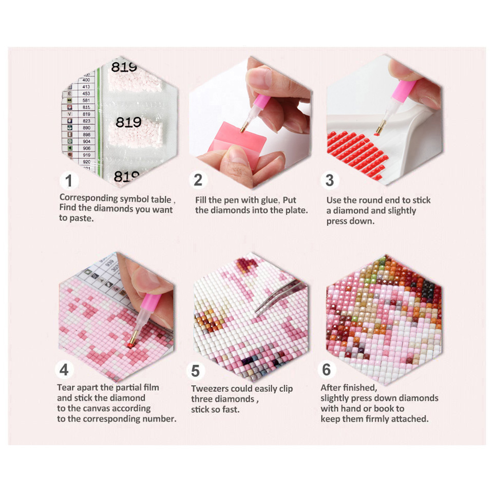 Diamond Painting New York, Tok - Embroidery World ulasan dan harga