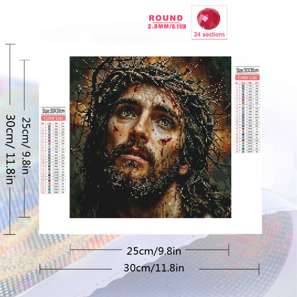 Evershine Jesus Diamond Embroi - Embroidery Kurta Men ulasan dan harga