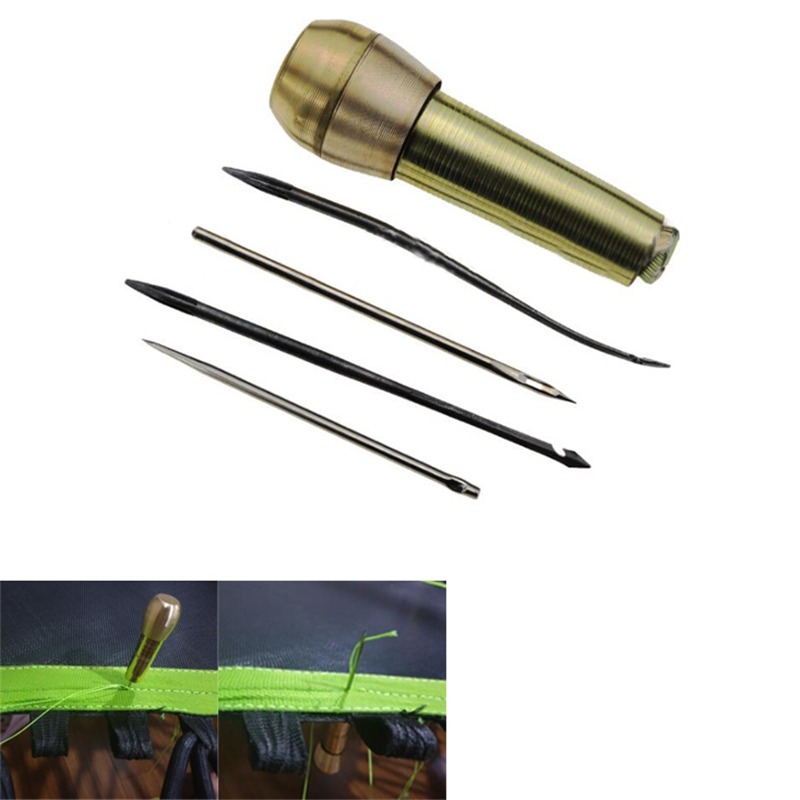 Copper Handle Sewing Awl DIY C - Punch Needle Handle ulasan dan harga