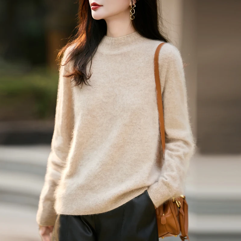 100% Wool Women's Fluffy High  - Embroidery Fashion ulasan dan harga