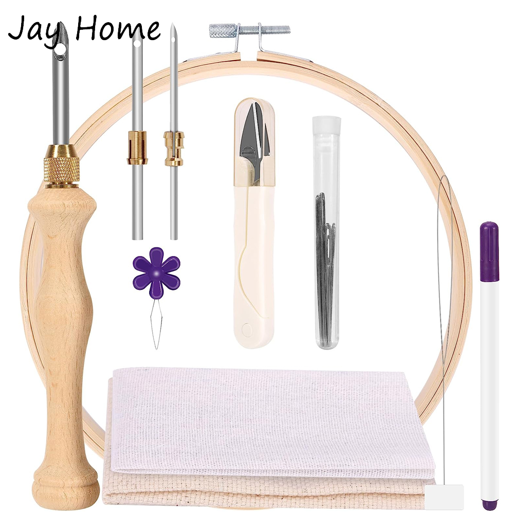 Punch Needle Starter Kit with  - Punch Needle Handle ulasan dan harga