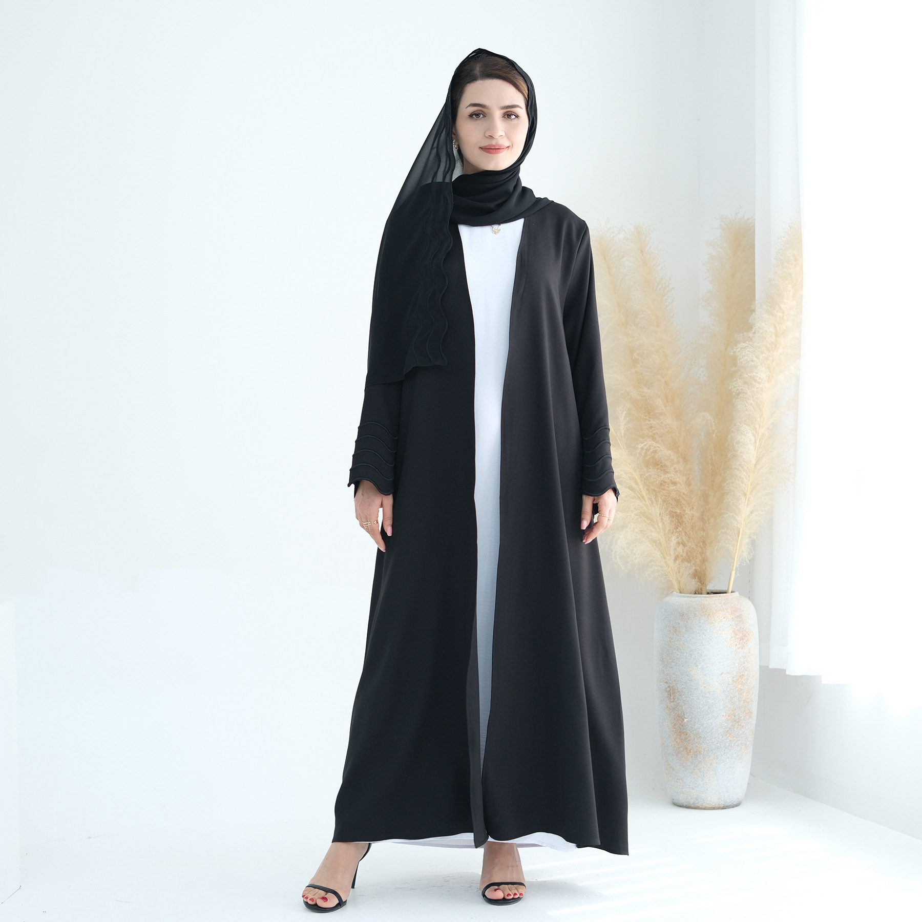 Eid Embroidery Muslim Women Hi - Embroidery Hijab ulasan dan harga