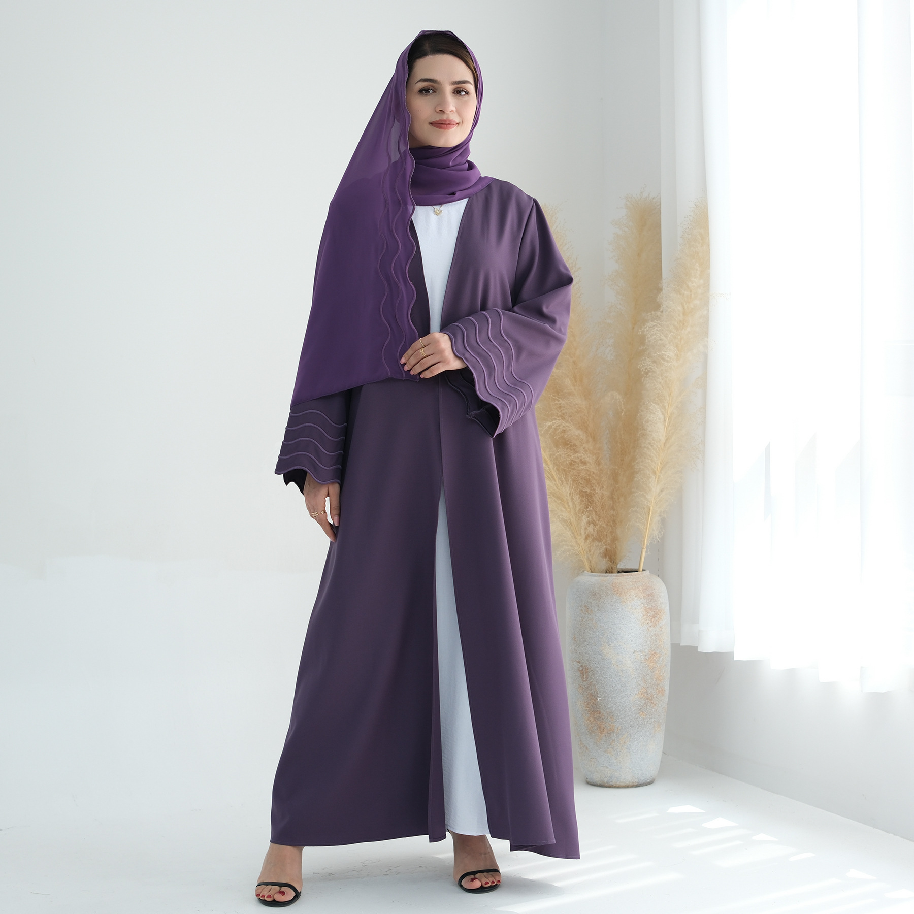 Eid Embroidery Muslim Women Hi - Embroidery Hijab ulasan dan harga