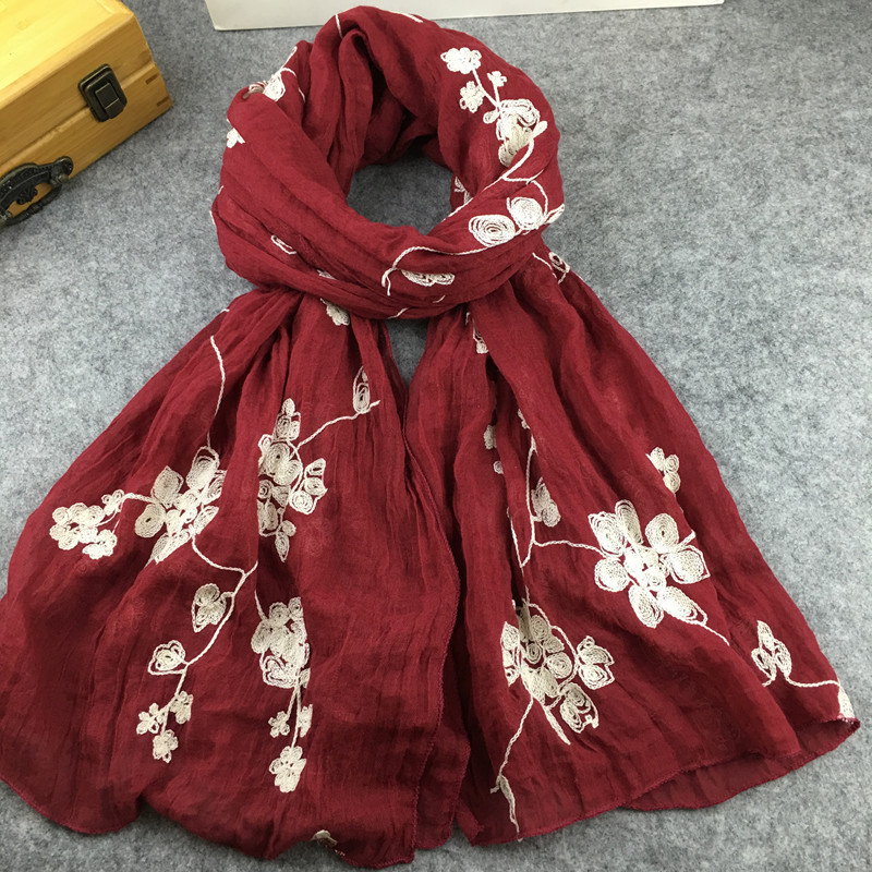 Many Colours Ethnic Embroidery - Embroidery Hijab ulasan dan harga