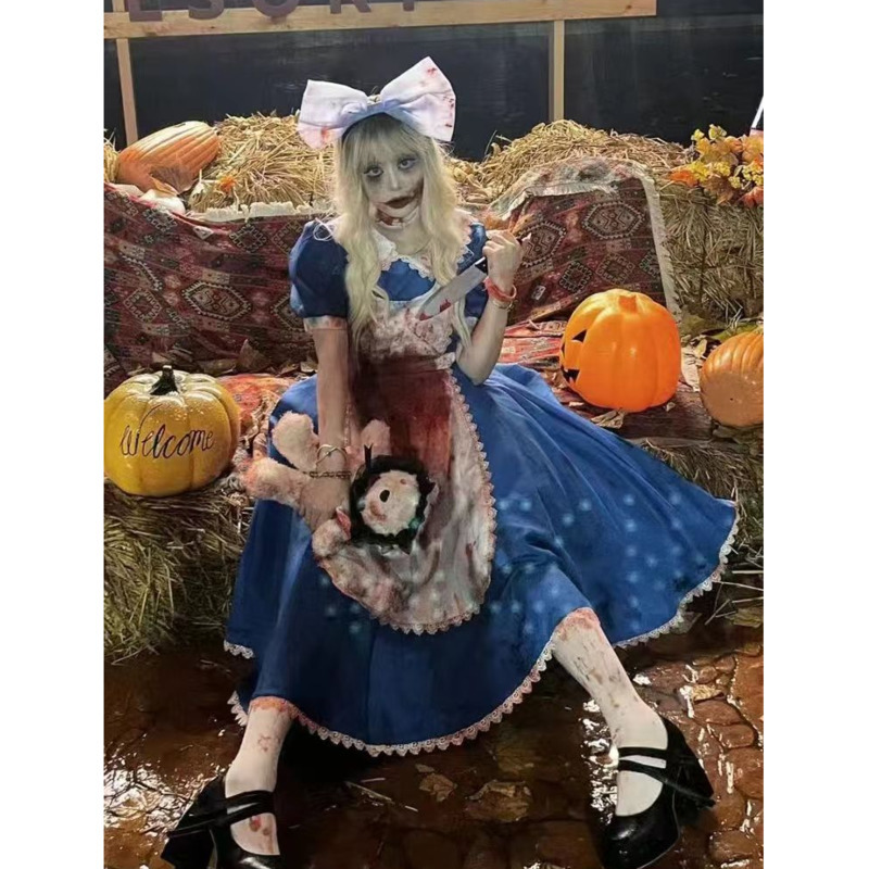 Original Dress Set Halloween L - Embroidery Set ulasan dan harga
