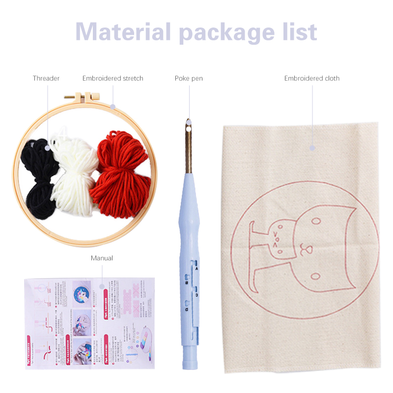 Funny Diy Punch Needle Embroid - Punch Needle Handle ulasan dan harga
