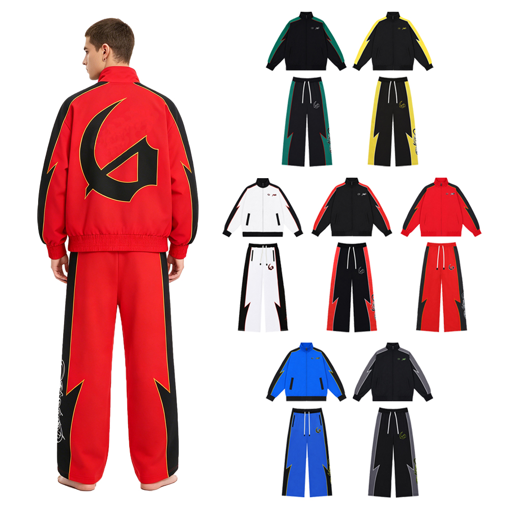 Y2k Streetwear Men's Sets Two  - Embroidery Set ulasan dan harga