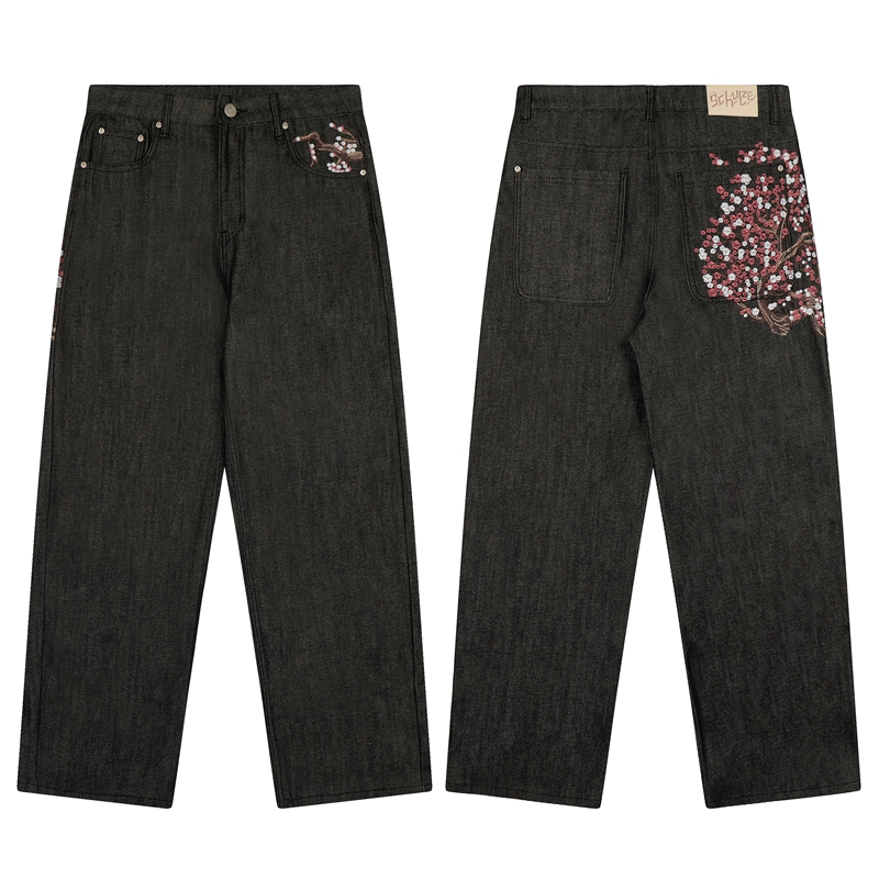 Sakura Embroidery Straight Leg - Embroidery Jeans Sakura ulasan dan harga