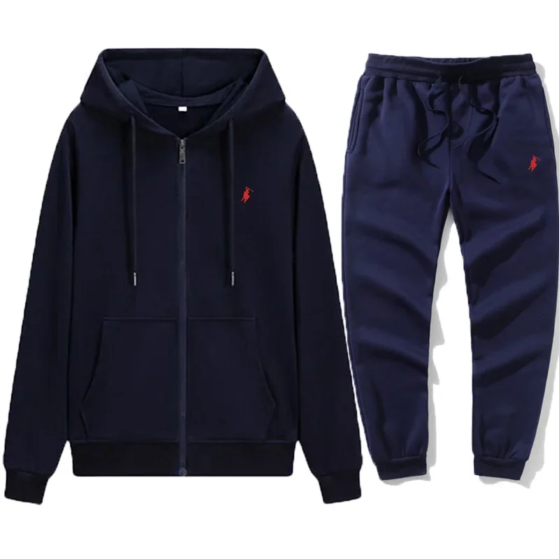 2026 Men's Classic Hoodie Spor - Embroidery Set ulasan dan harga