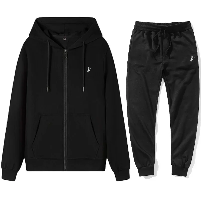 2026 Men's Classic Hoodie Spor - Embroidery Set ulasan dan harga
