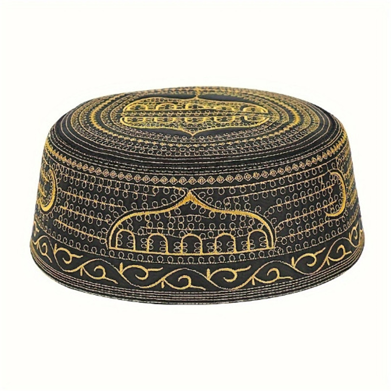 Cotton Embroidery Arab Men Mus - Embroidery Hijab ulasan dan harga