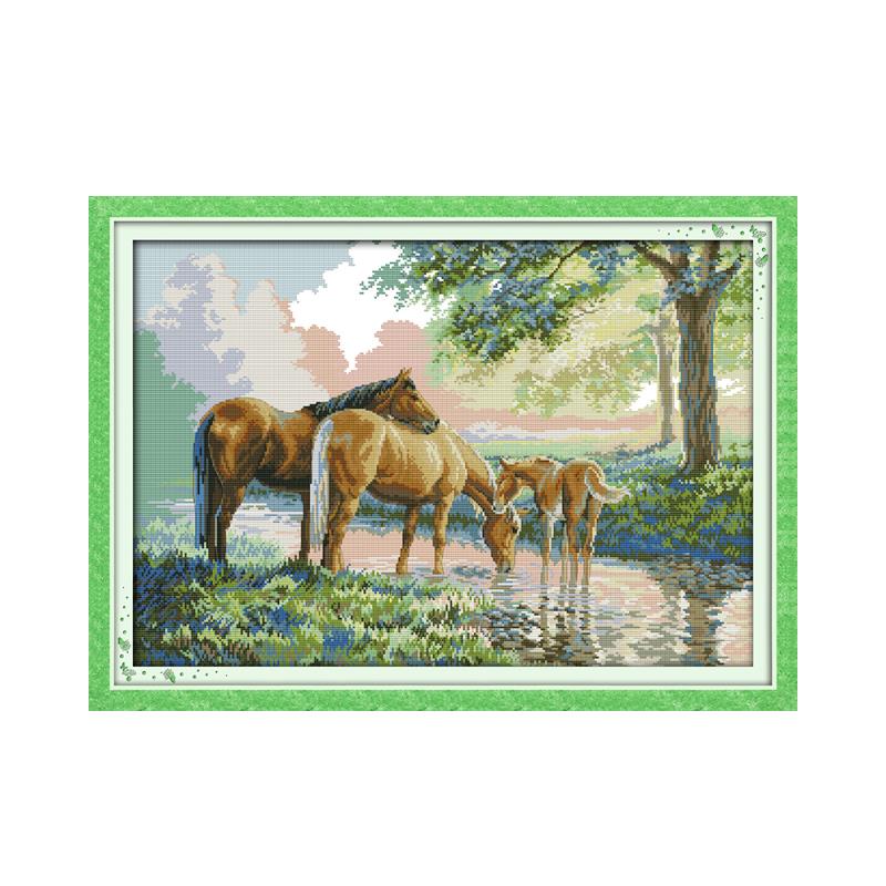 Joy Sunday Cross Stitch Kit St - Embroidery Kurta Men ulasan dan harga