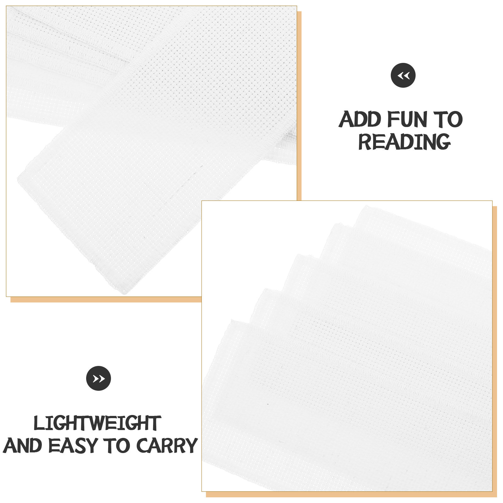 12Pcs Cross Stitch Blank Bookm - Embroidery Sheet ulasan dan harga