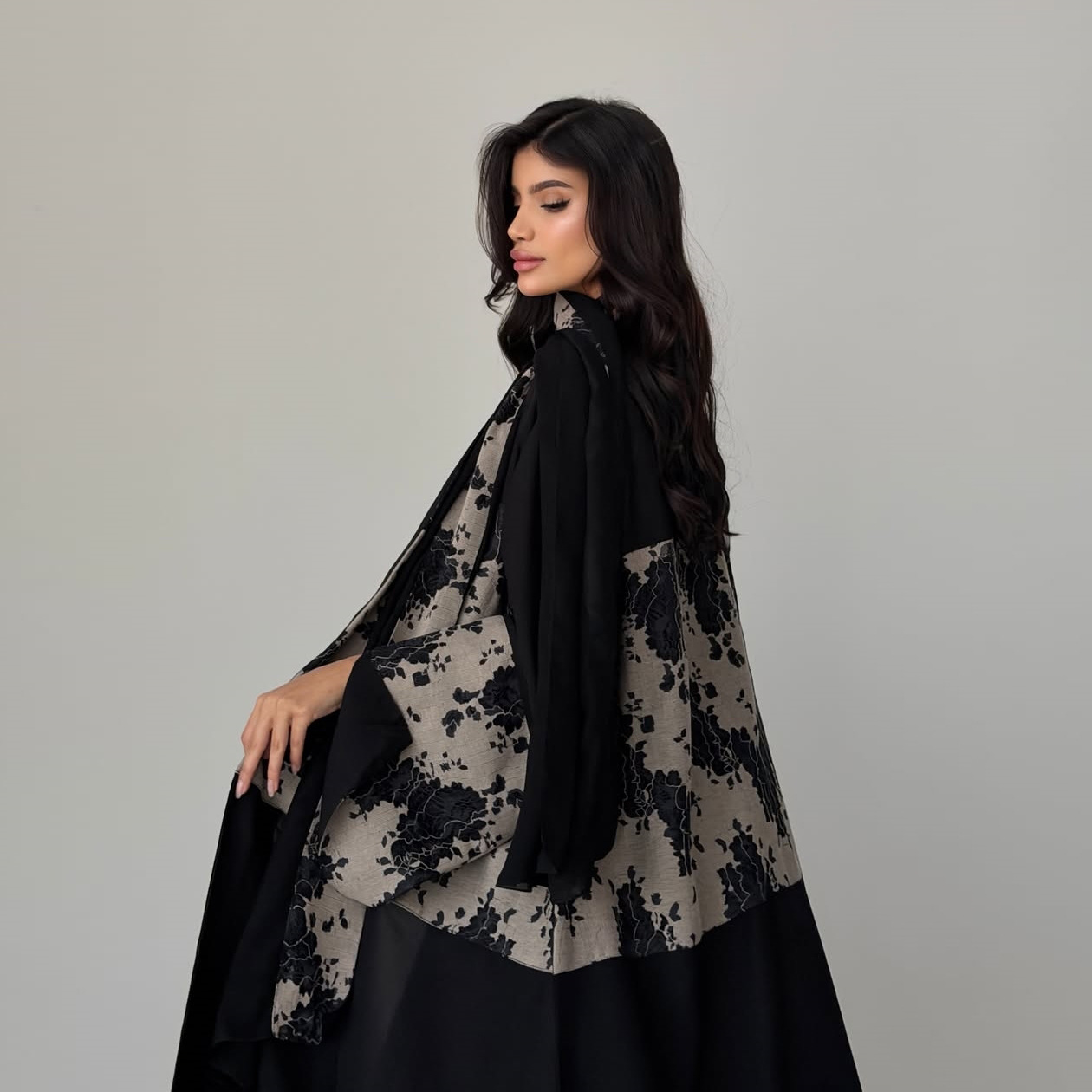 Women Eid Abaya Hijab 2 Piece  - Embroidery Hijab ulasan dan harga