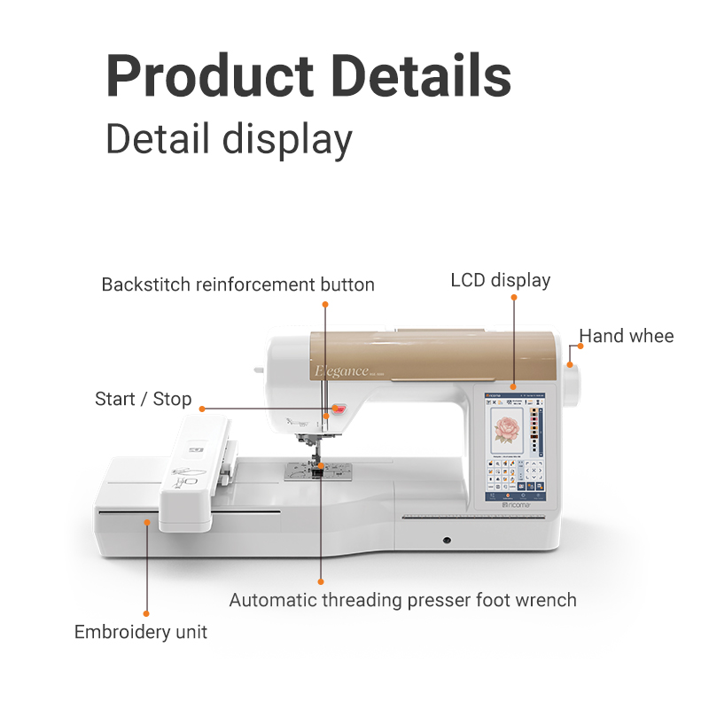 Easy Use Ricoma RSE5000 Househ - Embroidery Machines ulasan dan harga