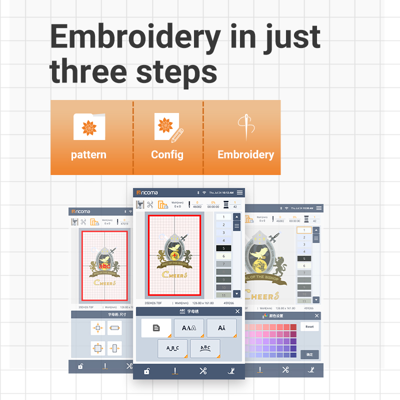 Easy Use Ricoma RSE5000 Househ - Embroidery Machines ulasan dan harga