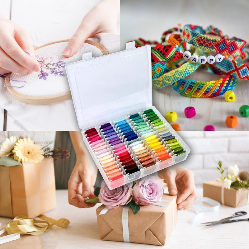100% Cotton Embroidery Thread  - Embroidery Stitches ulasan dan harga