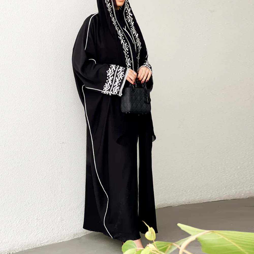 Fashion Classic Embroidered Ab - Embroidery Hijab ulasan dan harga