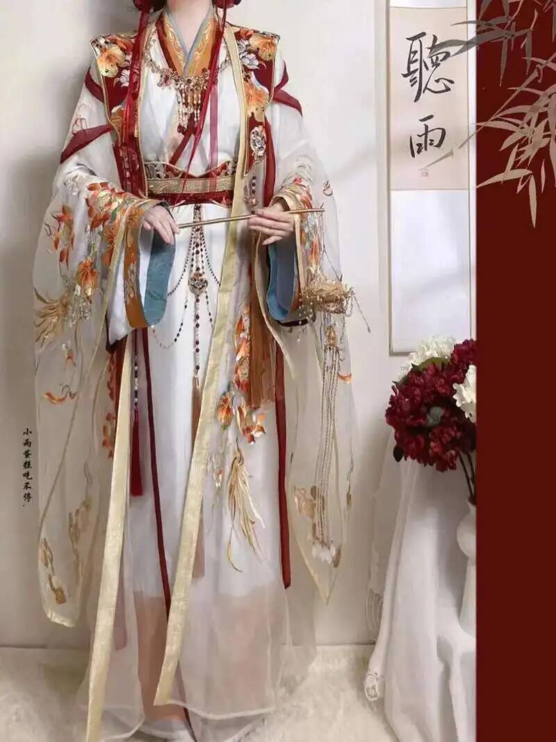 Ming Dynasty Hanfu Embroidery  - Embroidery Set ulasan dan harga